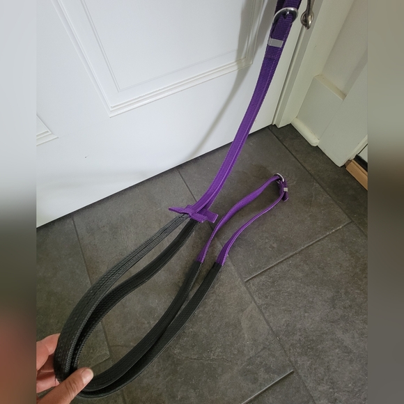 New! Purple Nylon Full Set Bridle - Picture 6 of 6